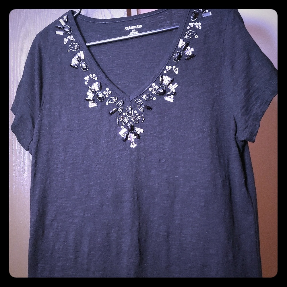 St. John's Bay Beaded Top